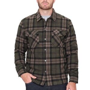 BC Clothing Men's Textured Flannel